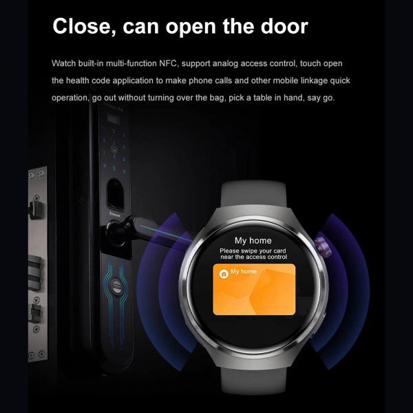 Smartwatch Microwear DK56 –  Silver Silicone